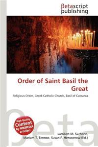 Order of Saint Basil the Great