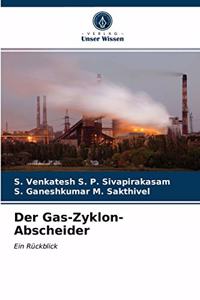 Gas-Zyklon-Abscheider