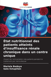 État nutritionnel des patients atteints d'insuffisance rénale chronique dans un centre unique