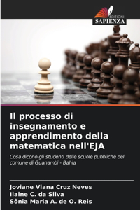processo di insegnamento e apprendimento della matematica nell'EJA