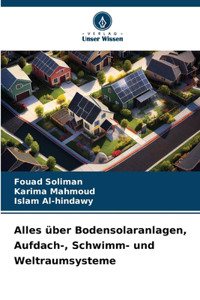 Alles über Bodensolaranlagen, Aufdach-, Schwimm- und Weltraumsysteme