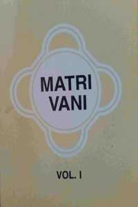 Matri Vani (3 vols.)