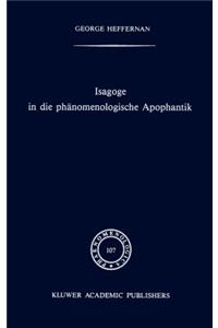 Isagoge in Die Phänomenologische Apophantik