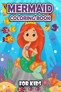 Mermaid Coloring Book for Kids