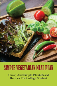 Simple Vegetarian Meal Plan