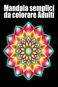 Mandala semplici da colorare adulti