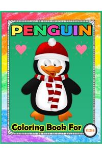 PENGUIN Coloring Book For KIDS