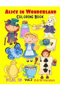 Alice in Wonderland Coloring Book