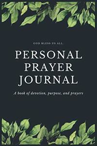 Personal Prayer Journal