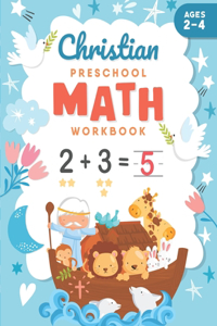 Christian Preschool Math Workbook