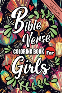 Bible Verse Coloring Book For Girls