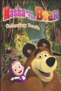 Masha and the Bear Coloring Book