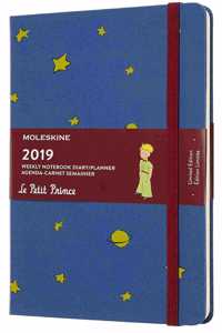 2019 Moleskine Petit Prince Limited Edition Notebook Blue Large Weekly 12-month Diary