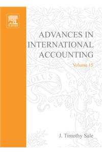 Advances in International Accounting
