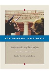 Contemporary Investments: Security and Portfolio Analysis