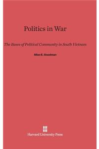 Politics in War