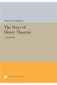 The Days of Henry Thoreau