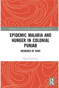 Epidemic Malaria and Hunger in Colonial Punjab