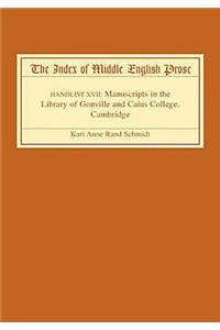The Index of Middle English Prose