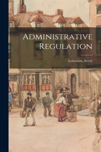 Administrative Regulation