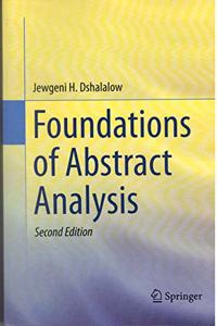 Foundations of Abstract Analysis