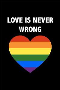 Love Is Never Wrong
