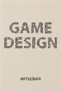 Game Design NOTIZBUCH