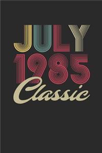 Classic July 1985