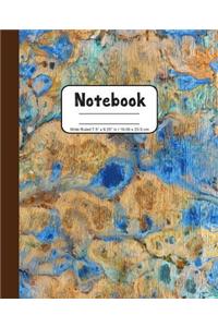 Notebook Wide Ruled 7.5