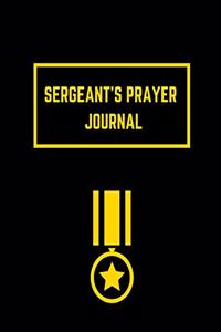 Sergeant's Prayer Journal