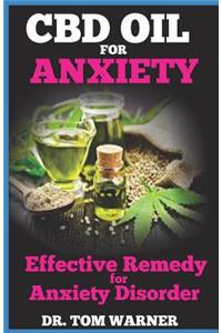 CBD Oil for Anxiety