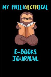 My Philoslothical E-books Journal