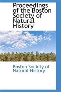 Proceedings of the Boston Society of Natural History
