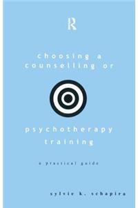 Choosing a Counselling or Psychotherapy Training