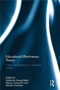 Educational Effectiveness Theory