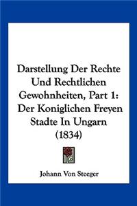 Darstellung Der Rechte Und Rechtlichen Gewohnheiten, Part 1