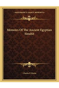 Memoirs Of The Ancient Egyptian Sinuhit