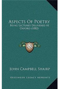 Aspects of Poetry