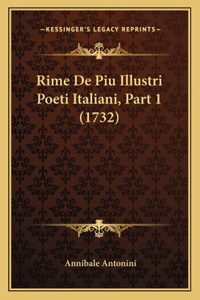 Rime De Piu Illustri Poeti Italiani, Part 1 (1732)