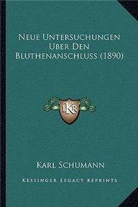 Neue Untersuchungen Uber Den Bluthenanschluss (1890)