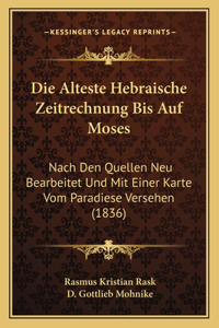 Alteste Hebraische Zeitrechnung Bis Auf Moses
