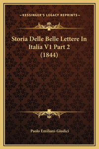 Storia Delle Belle Lettere In Italia V1 Part 2 (1844)