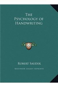 Psychology of Handwriting