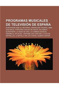 Programas Musicales de Television de Espana