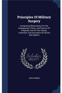 Principles of Military Surgery