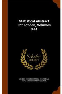 Statistical Abstract for London, Volumes 9-14