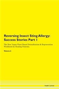 Reversing Insect Sting Allergy: Success