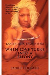 When Love Turns Into A Felony