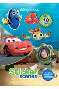 Disney Pixar Sticker Scenes: Over 40 Stickers!