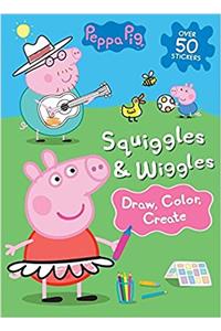 Squiggles & Wiggles: Draw, Color, Create (Peppa Pig)